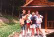 Sharkey's at their Cabin in West Virginia